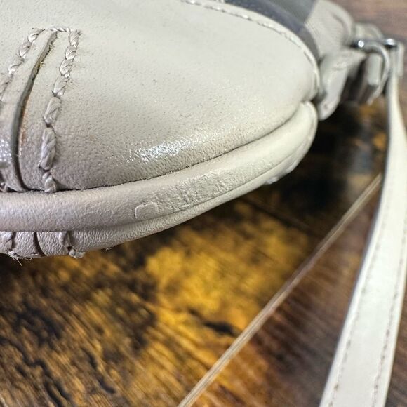 Burberry Hartham Crossbody Bag Smoked Check Plaid - Picture 12 of 16